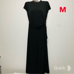 M - NWT Tana B Short Sleeve Tie Jumpsuit